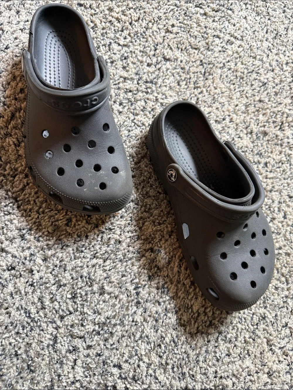 CROCS Kids Black Classic Clog Sandals
